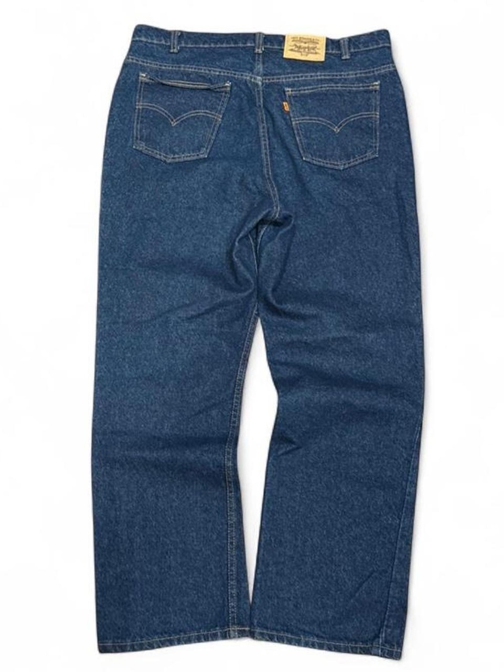 Vintage 90s Levis 619 Orange Tab Navy Bootcut Jeans